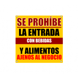 Diseño e impresión de lona publicitaria 1x1 m