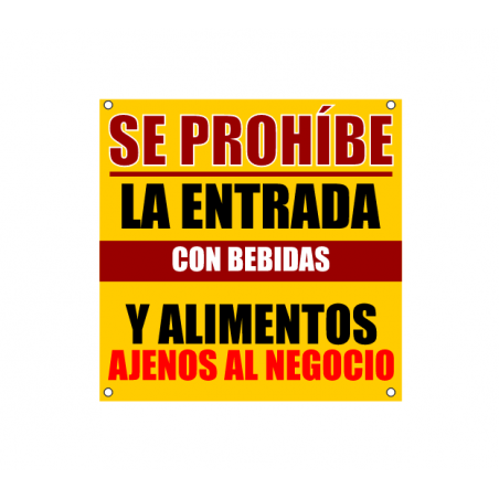 Diseño e impresión de lona publicitaria 1x1 m